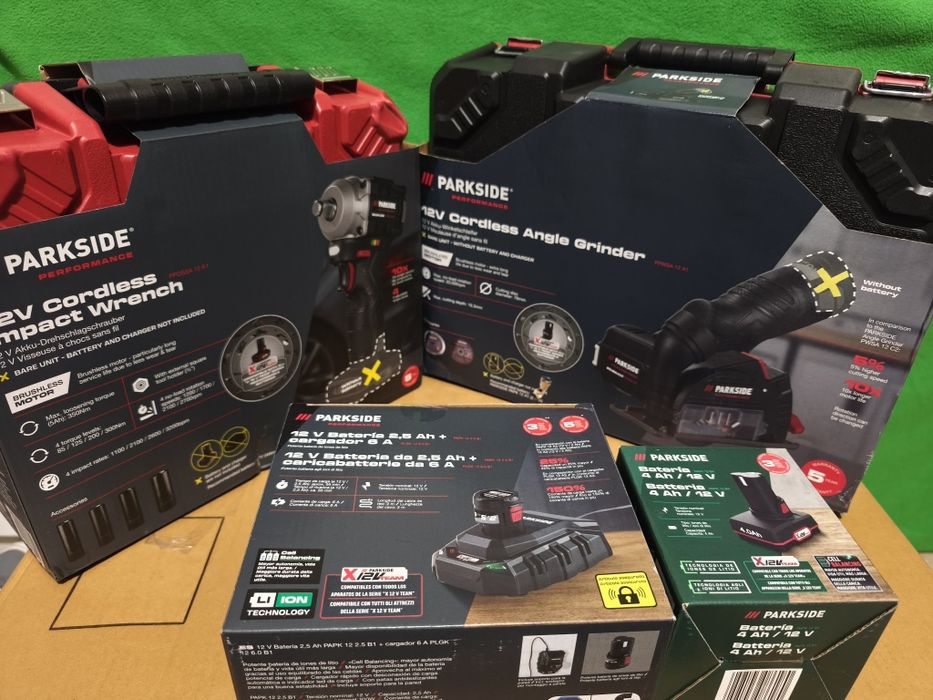 Pack 2 Máquinas Performance 12v Parkside