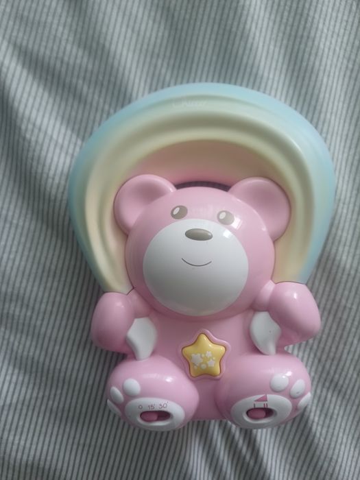 Chicco Ursinho Projector Rainbow Rosa