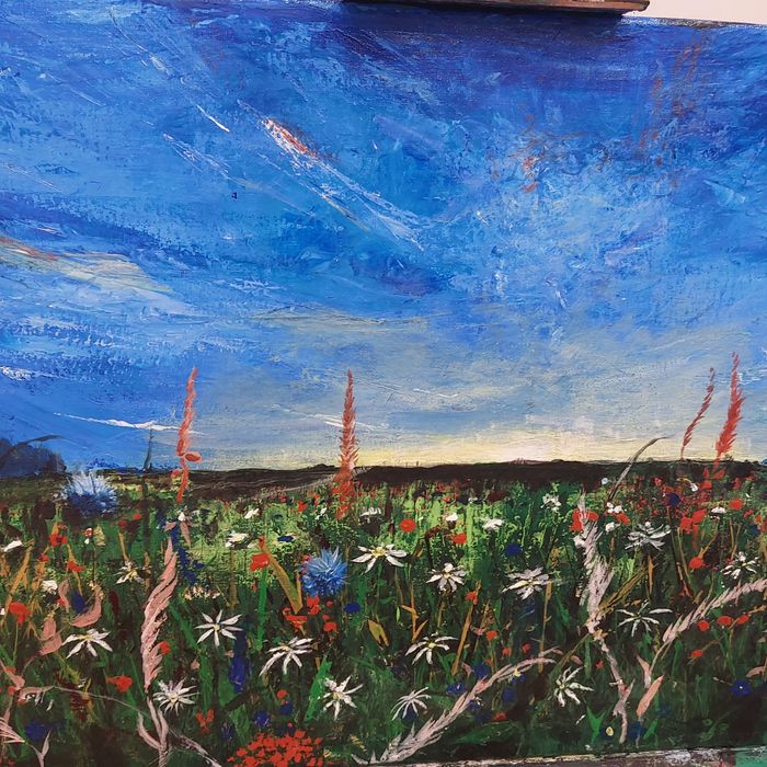 Obraz akryl. 120x40cm.