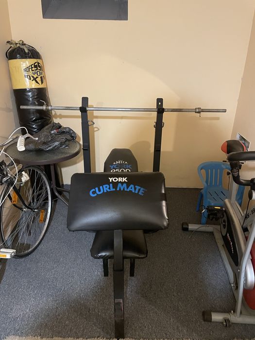 Ławeczka/gryfy proste łamane/stojak pod przysiad i inne