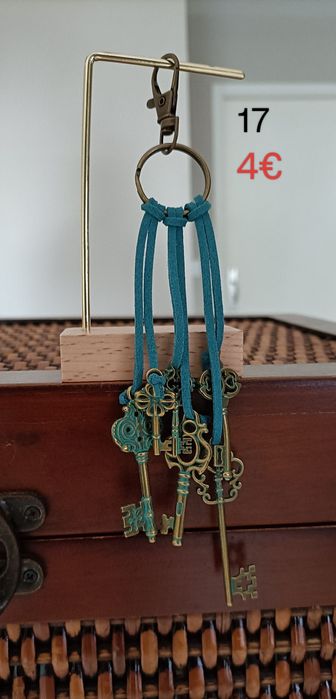 Ornamentos Carteiras/Pota-chaves/Calças