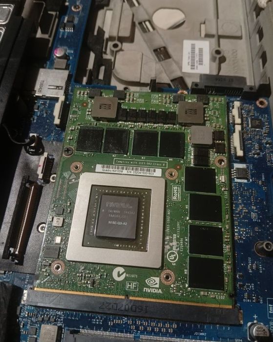 Відеокарта Nvidia quadro k4100m 4 gb mxm