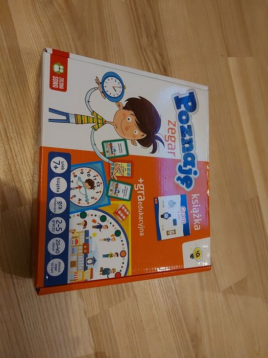 Poznajemy zegar - gra edukacyjna