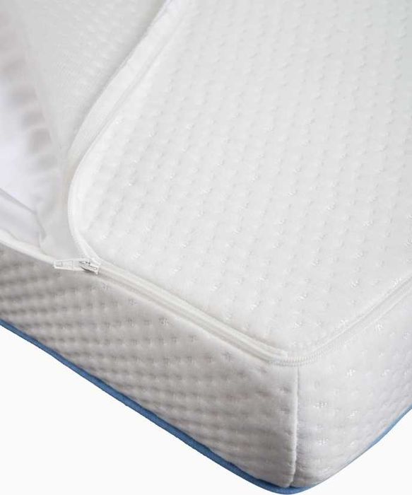 Cama Basic 120x60 + Colchão Ortopédico Espuma 120X60 + 4 resguardos