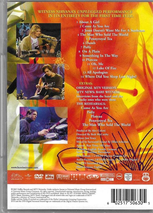 Nirvana - MTV Unplugged In New York
