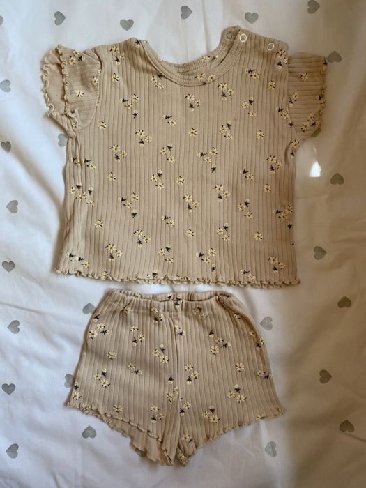 Костюм шорти і футболка Little Angel 80 розмір 9-12 мім