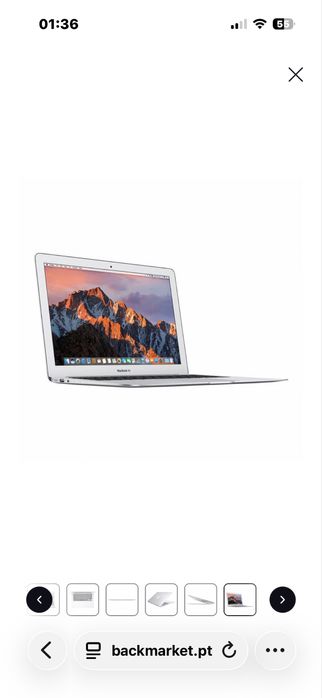 MacBook Air 13'' | 2017 | i5-1,8GHz | 8GB | 128GB SSD usado
