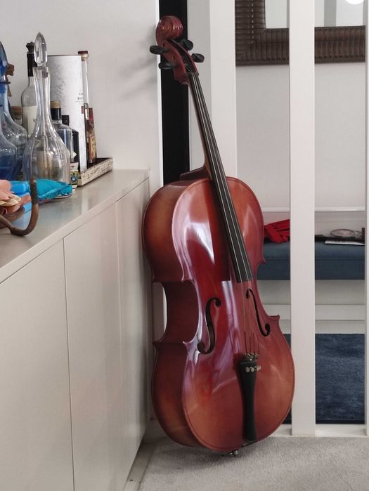 Violoncelo vintage Tatra by Rosetti – Checoslováquia – anos 70