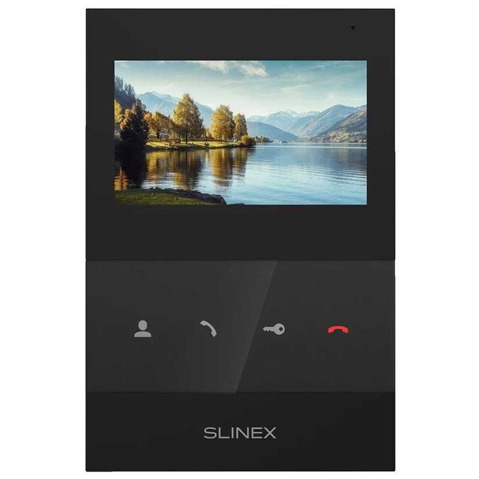 Комплект відеодомофону Slinex SQ-04 Black + ML-17HR Graphite