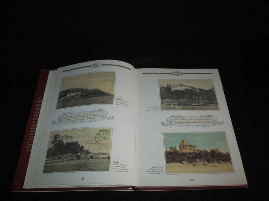 Livro Setúbal à la minute através do Bilhete Postal Ilustrado
