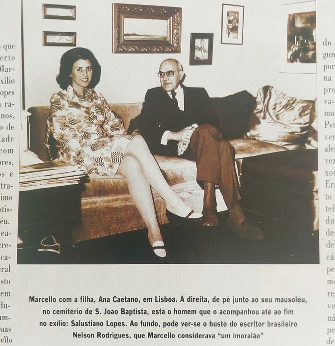 Marcello Caetano ÚLTIMOS DIAS no Brasil