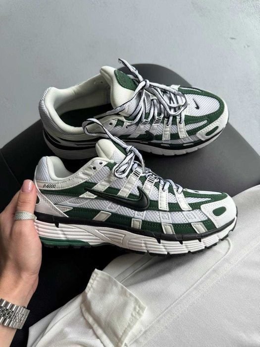 !SALE! Кросівки Nike P-6000 White/Green 36 37 38 39 40 41 42 43 44 45