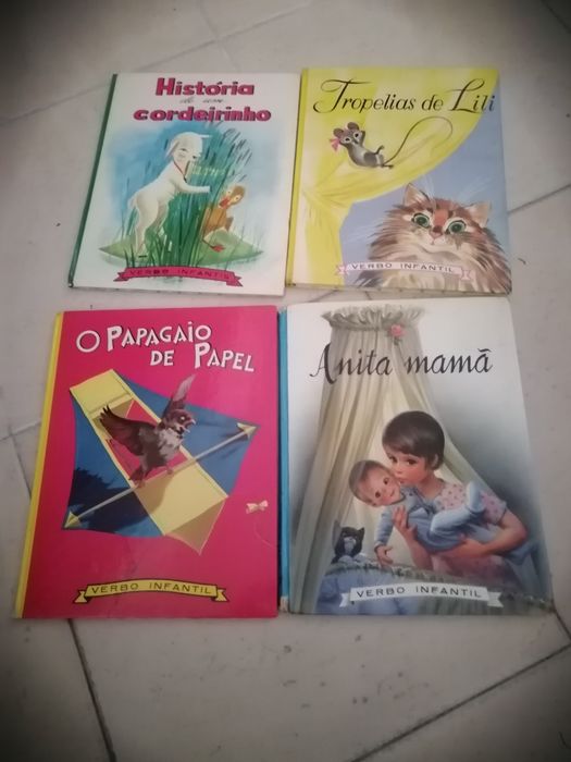 Livros antigos Anita Verbo Infantil