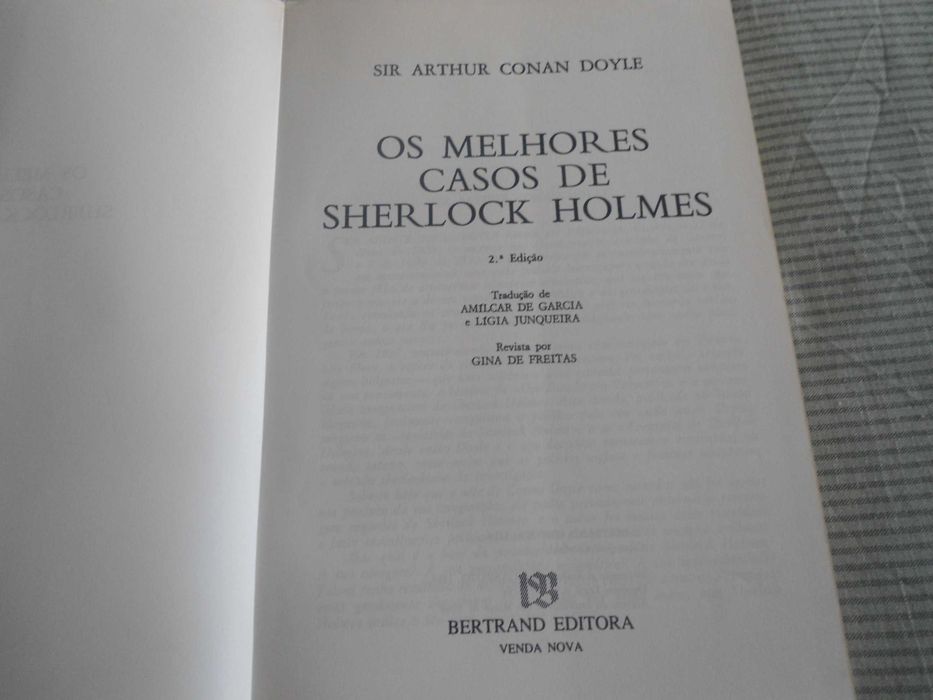Os melhores Casos de Sherlock Holmes de Arthur Conan Doyle