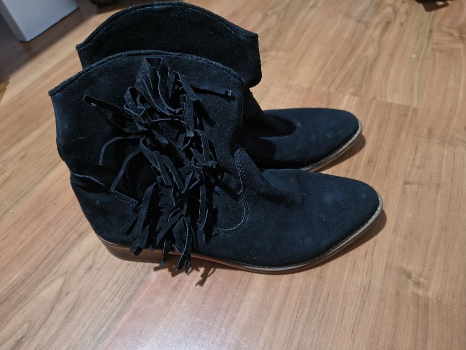 Botki zamszowe stan idealny