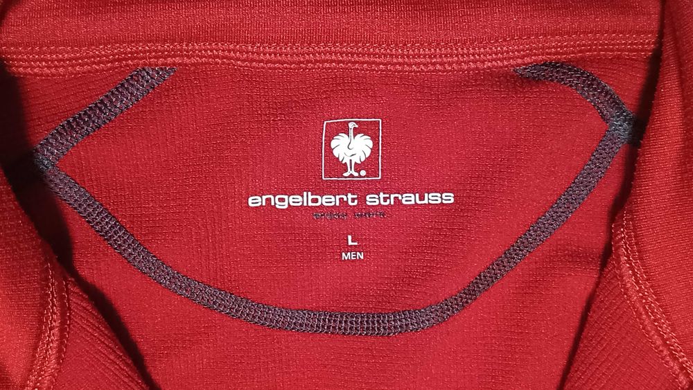 Męska bluza troyer ENGELBERT STRAUSS CLIMA-PRO r.L stan bardzo dobry