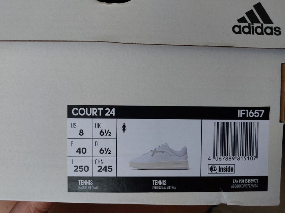 Damskie Sneakersy Adidas COURT CloudFoam