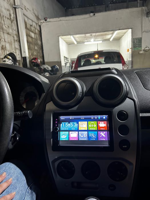 Auto-Rádio 2 din Bluetooth,Kit mãos livres,microfone e mirrorlink Novo