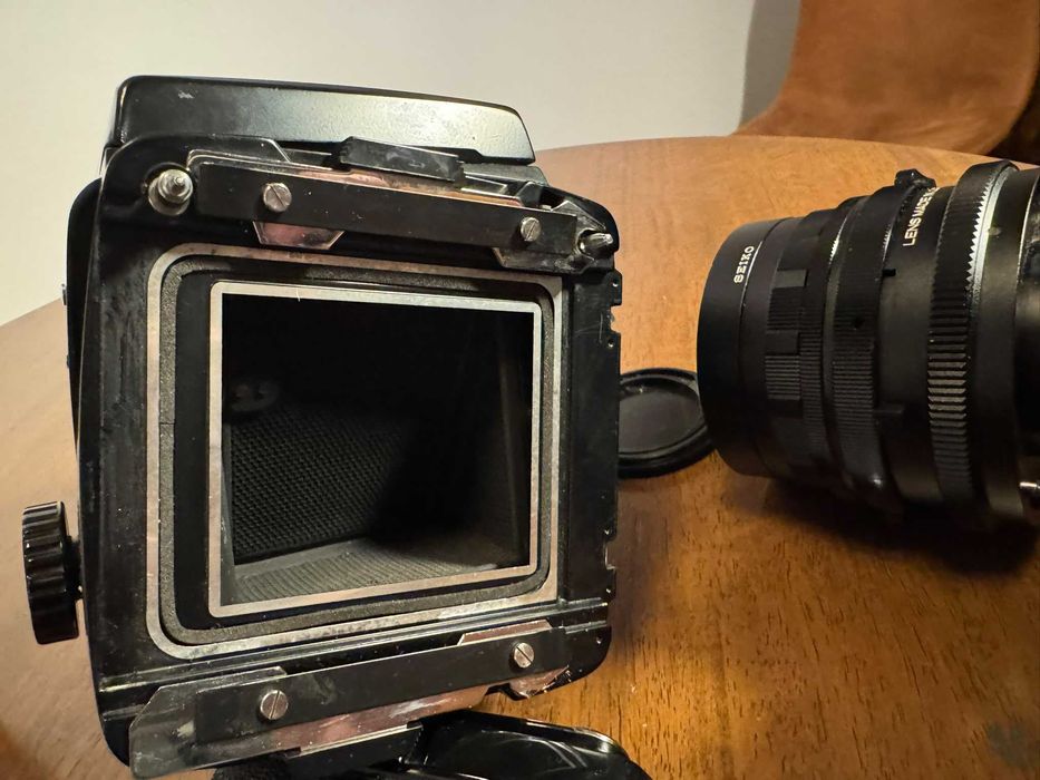 Mamiya RB67 Pro S + 2 Objetivas + Back 120 Extra