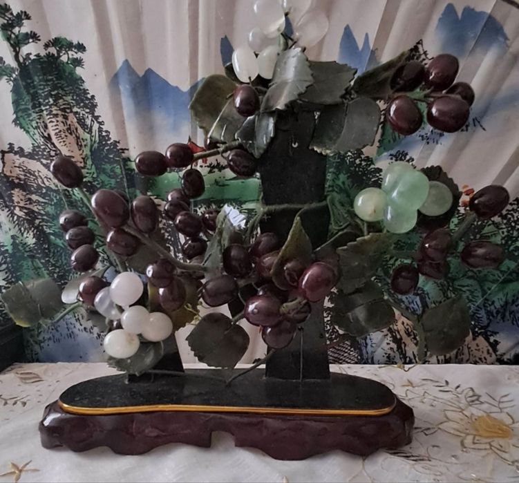Bonsai em pedra Jade