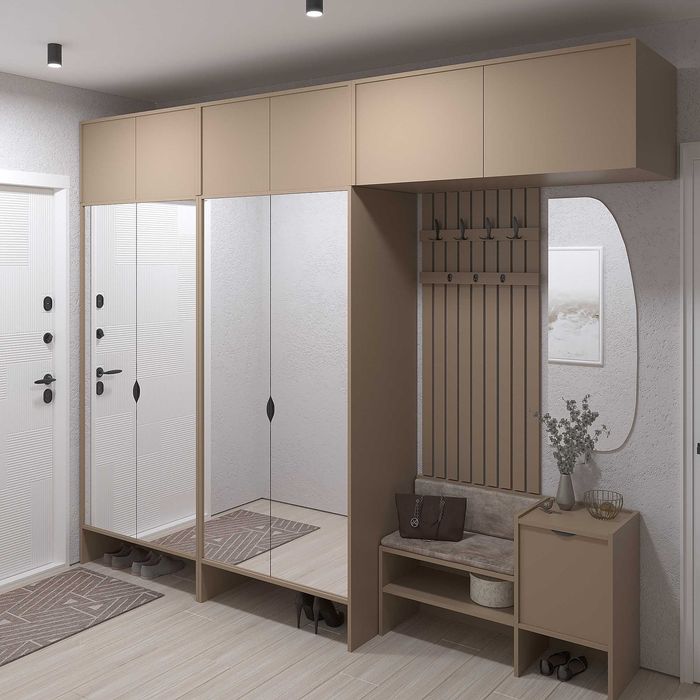 Сучасні та стильні модульні меблі для передпокою Рейн  Преміум