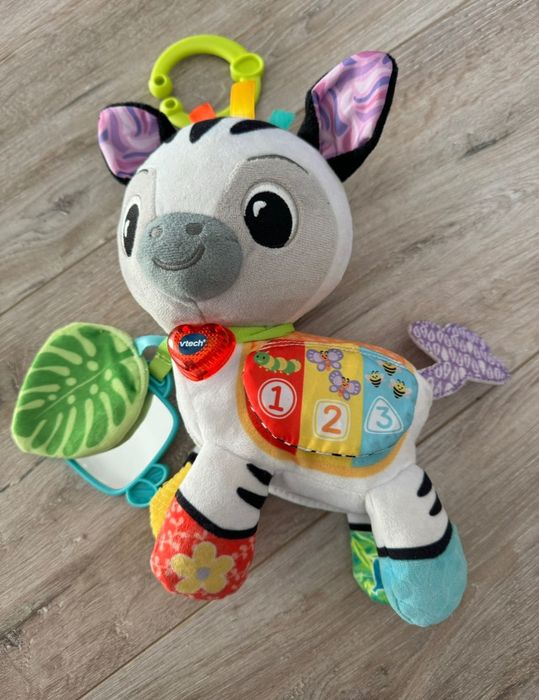 Мягкая дорожная игрушка VTech On-the-Go Zebra