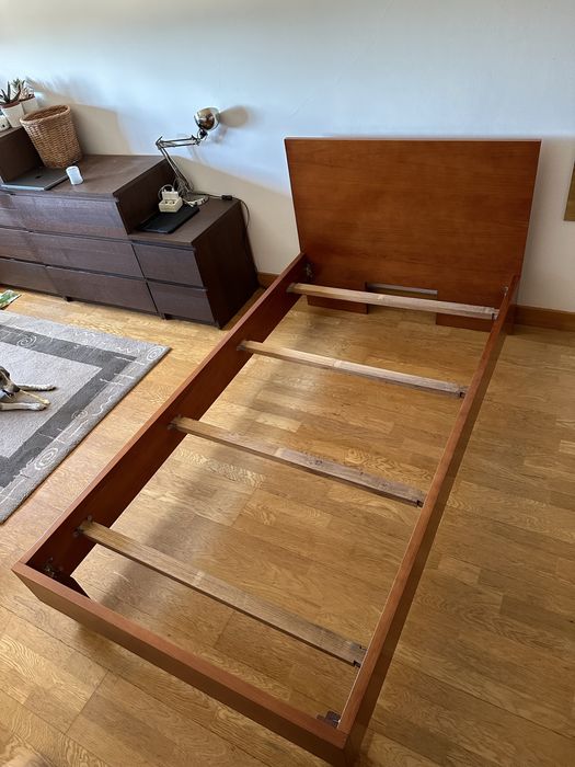 Cama 1x1,95 c/s colchao