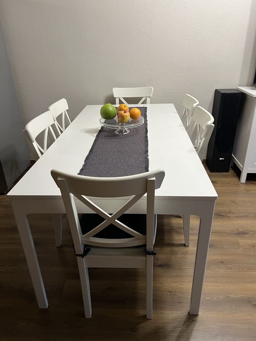 Zestaw stół i krzesla Ikea