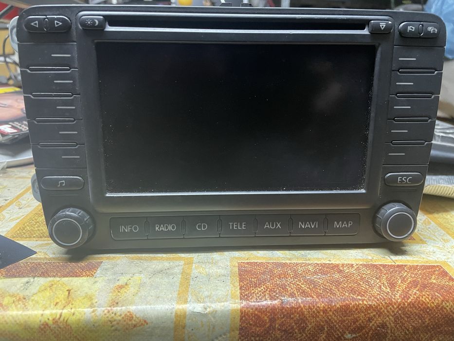Radio vw mdf2 sprawne z kodem