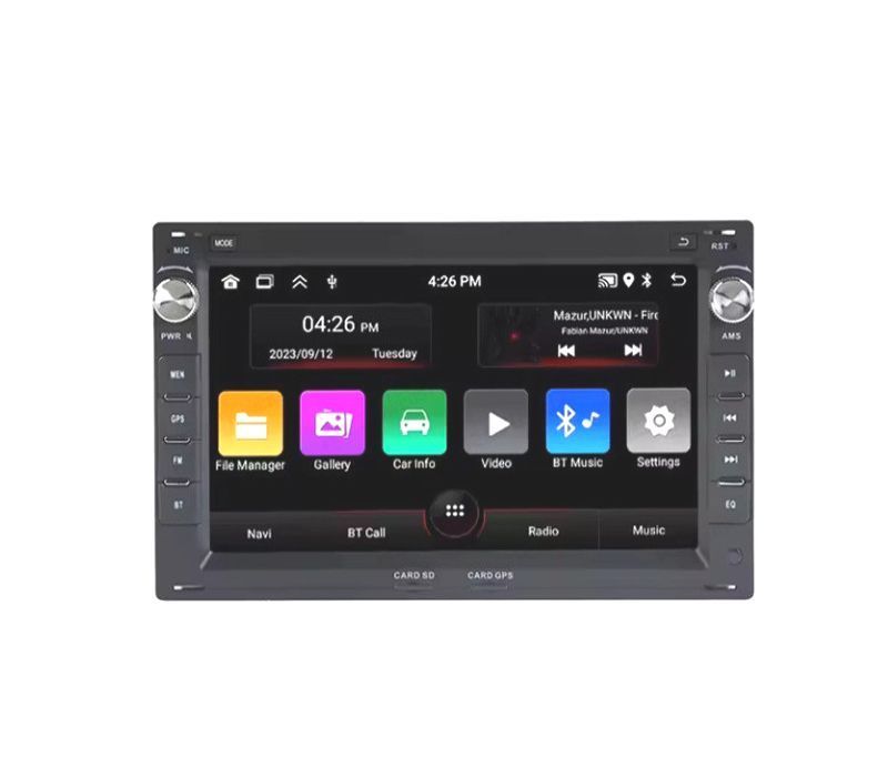 AUTO RADIO ANDROID 14 2DIN 7" PARA SEAT SKODA VOLKSWAGEN VW USB GPS TACTIL HD