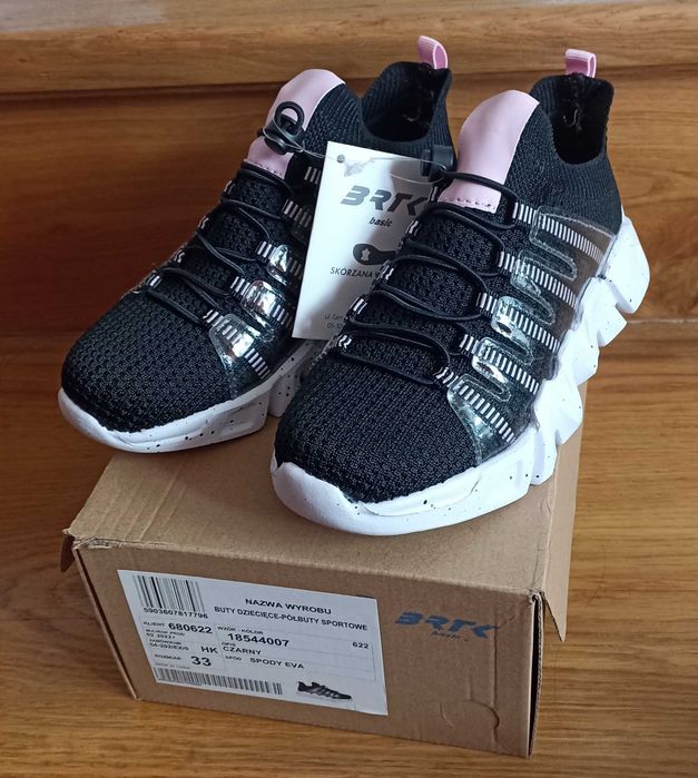 Adidasy buty BRTK Bartek sportowe 33 Sneakersy nowe
