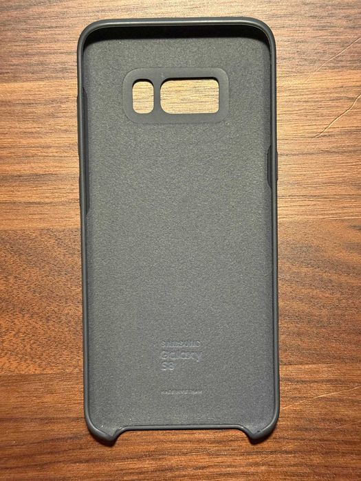 Capa Silicone Preta Samsung Galaxy S8