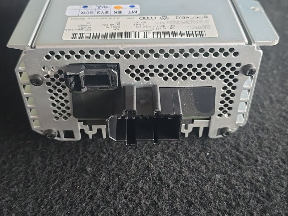 Amplificador de Som Becker Audi A8 D3 4E 2003- EPC OEM