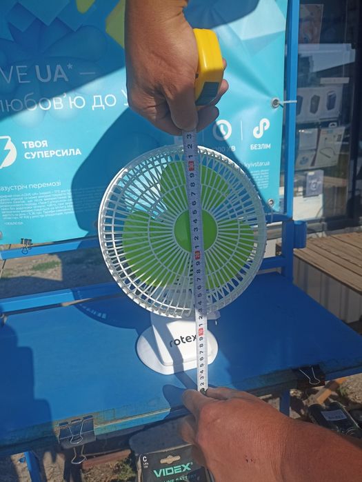 Топ продаж  Вентилятор з гарантією Настільний настольный з прищіпкою