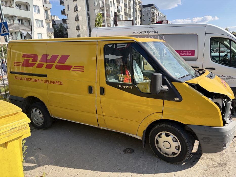 Ford Transit 2011 po wypadku