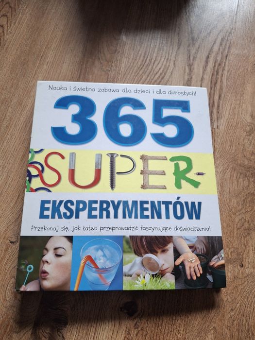 Książka 365 super eksperymentów dla dzieci