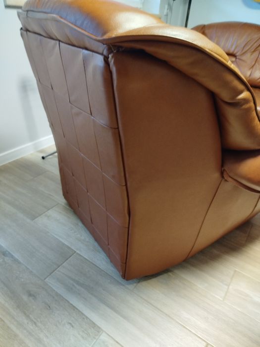 Piękny kpl.z naturalnej skóry