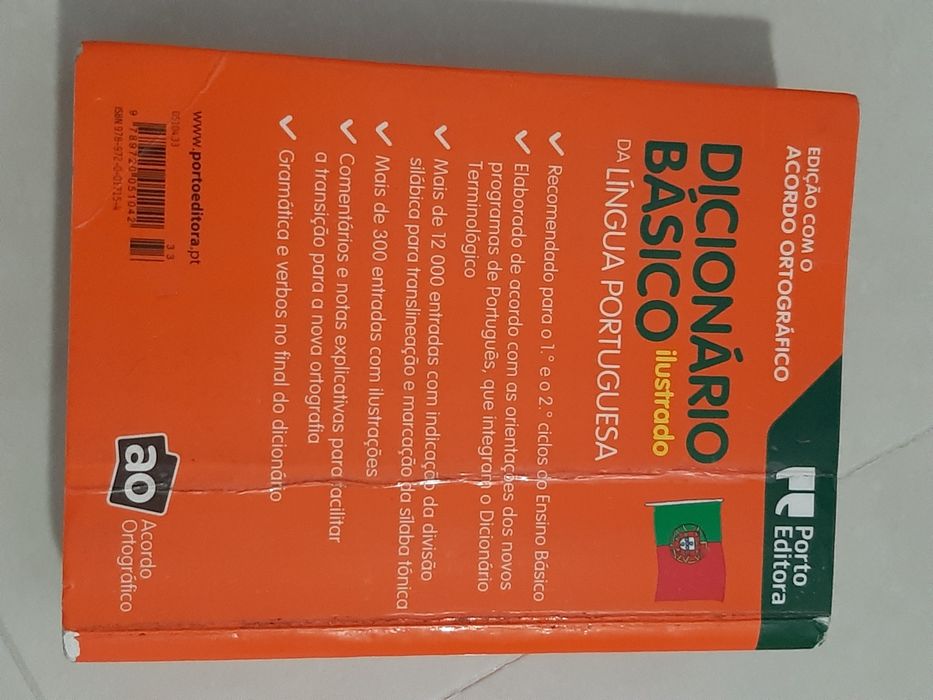 Dicionários 1° ciclo.