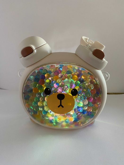 Garrafinha infantil, urso que torna a hidratação divertida e fácil!