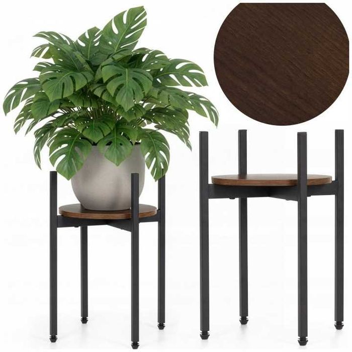 Kwietnik podłogowy metalowy stojak na donicę loft