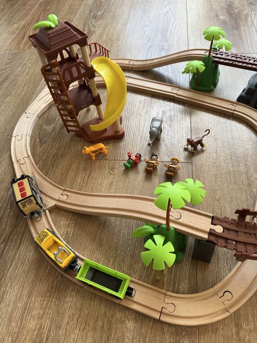 Tory z kolejką PlayTive 367227 Dżungla Warszawa Białołęka