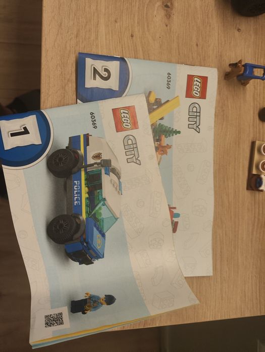 LEGO 60369 szkolenie psów w terenie