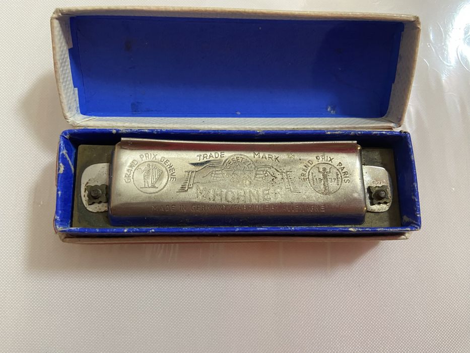 Вінтажна гармошка пікколо M.Hohner
