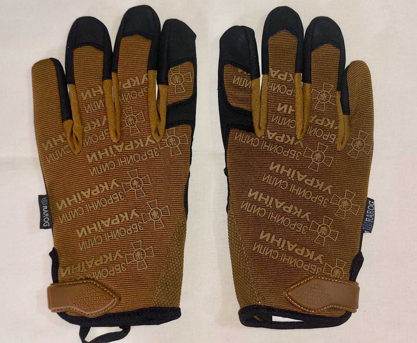 Рукавички кевларові тактичні ЗСУ — Тип 1  ТМ Rarog (Розміри S/M/L/XL)