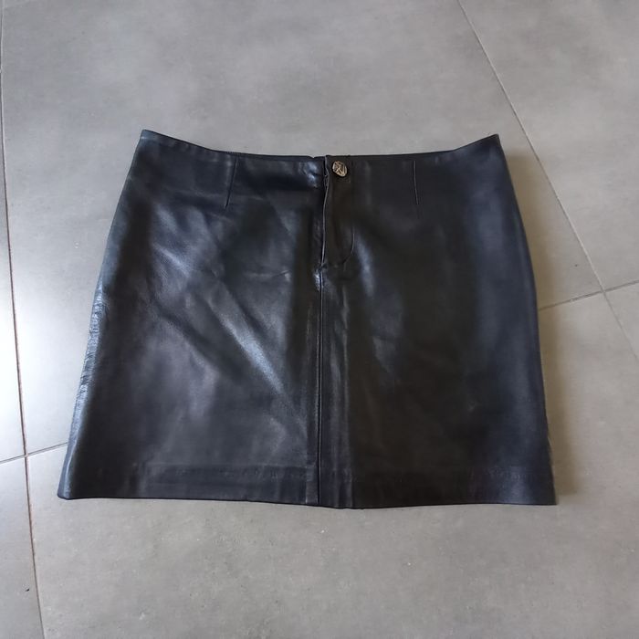 Spódniczka skórzana