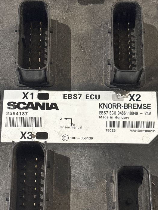 Sterownik EBS Scania
