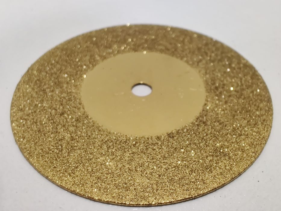 Алмазні диски 10 шт з титановим покриттям диам 40 під дремель, гравер