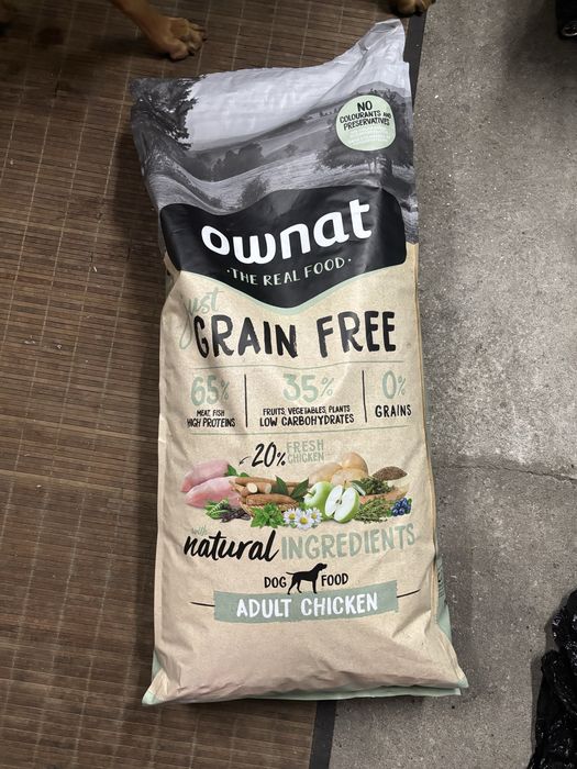 Ownat grain free racao cao 10kg