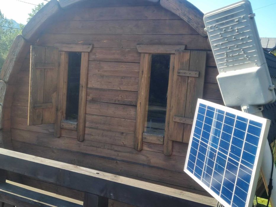 sauna beczka 4m/używana/okazja.