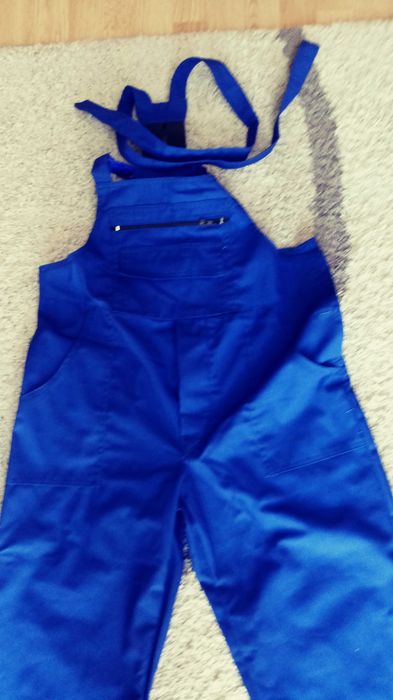 Ubranie robocze-ogrodniczki +bluza xl-nowe
